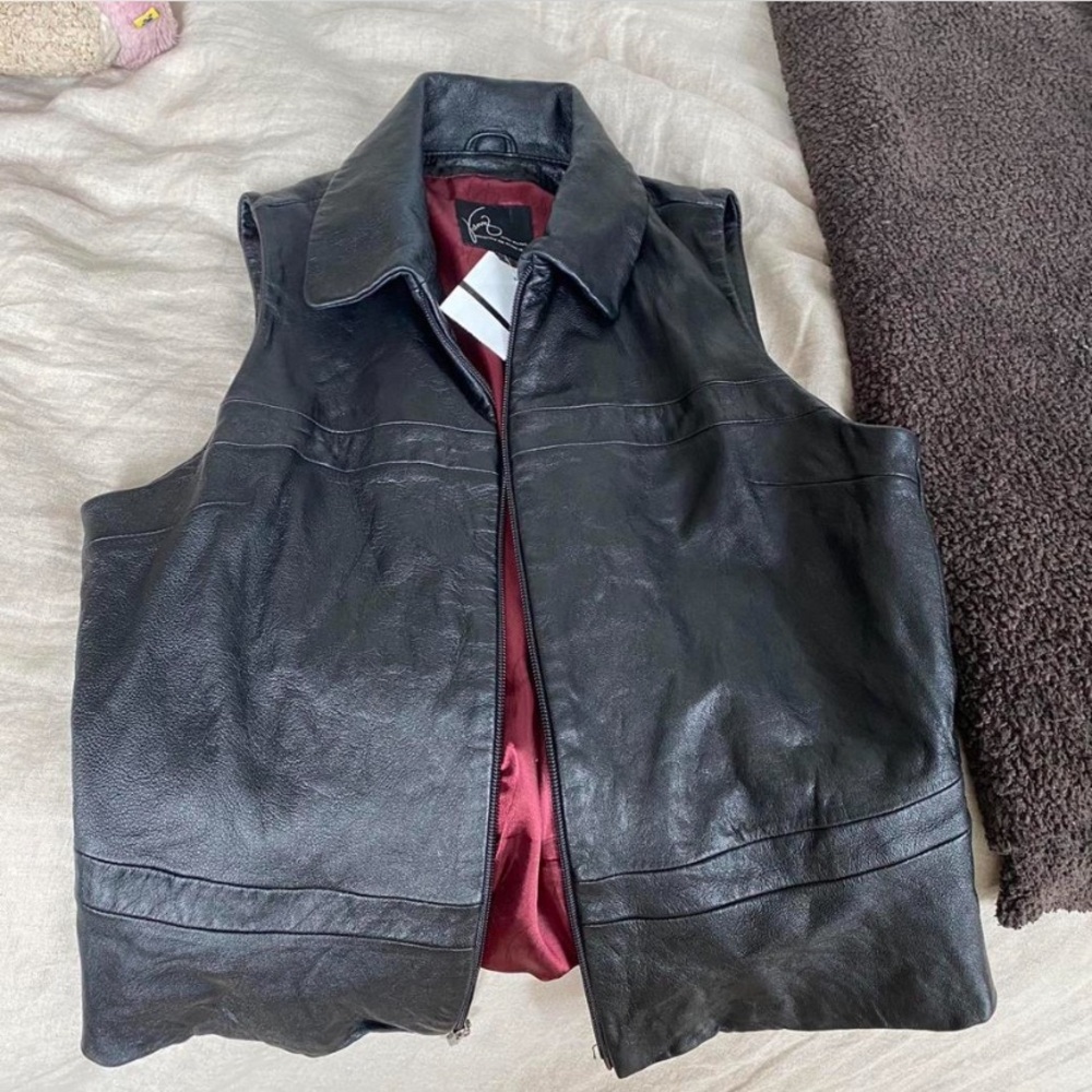Vintage Leather Vest